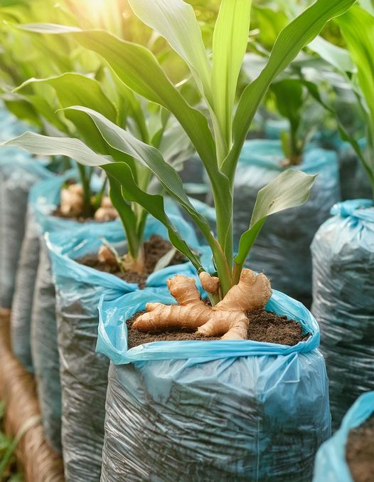 Uzgajajte đumbir u plastičnim vrećicama koristeći ovaj vodič korak po korak