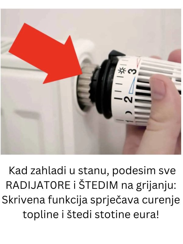 Kad zahladi u stanu, podesim sve RADIJAT0RE i ŠTEDIM na grijanju: Skrivena funkcija sprječava curenje topline i štedi stotine eura!