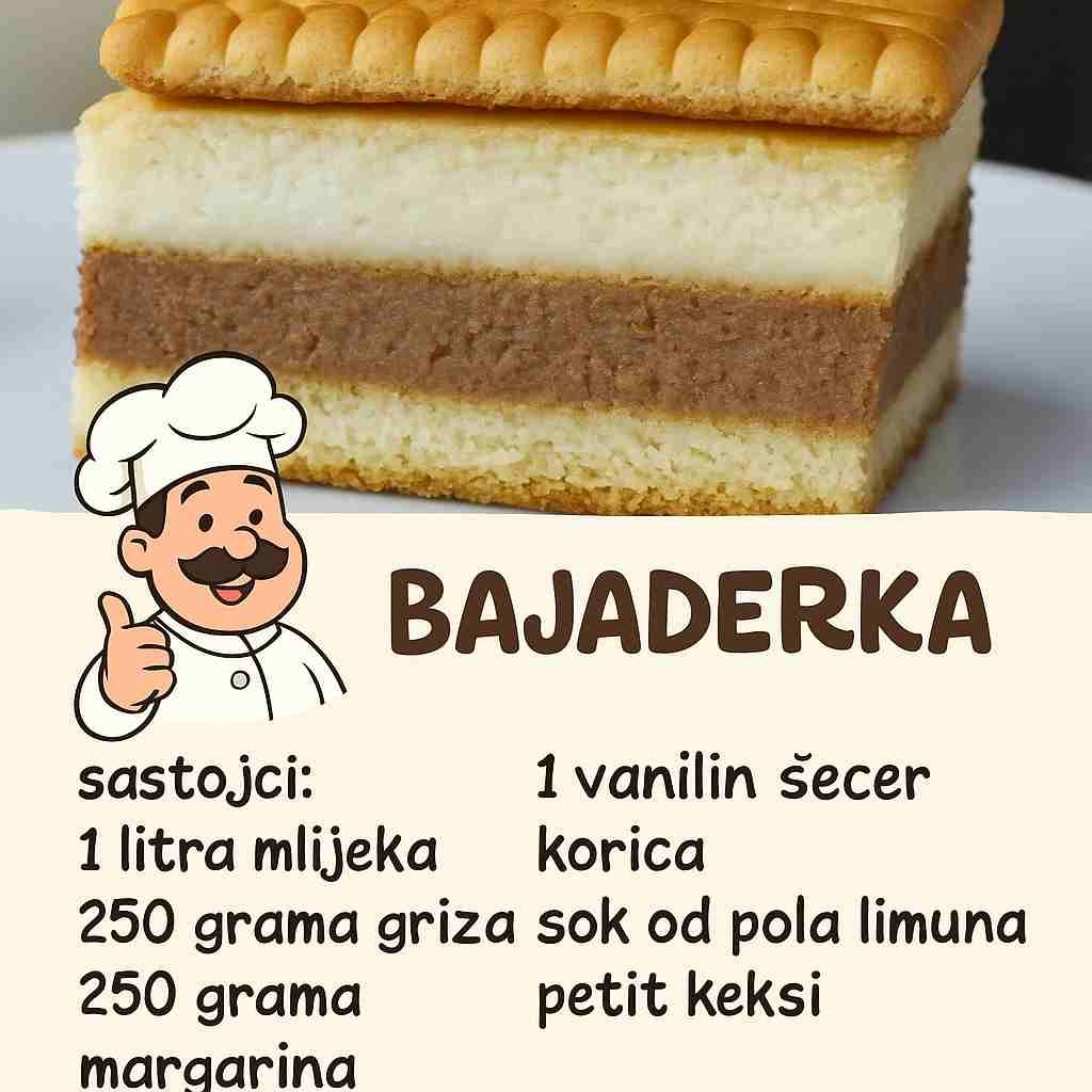 BAJADERKA – Nije prava bajadera, ali je pravo osvježenje.