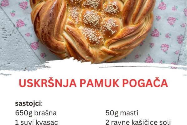 Uskršnja pamuk pogača – Savršenstvo