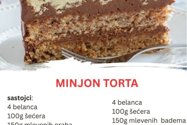 Minjon torta – Slatka čarolija za svaki praznik