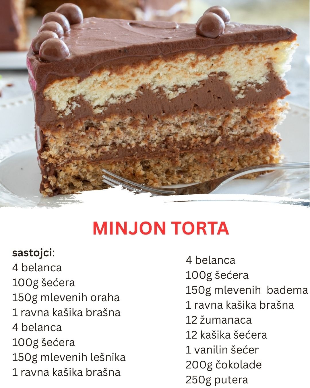 Minjon torta – Slatka čarolija za svaki praznik
