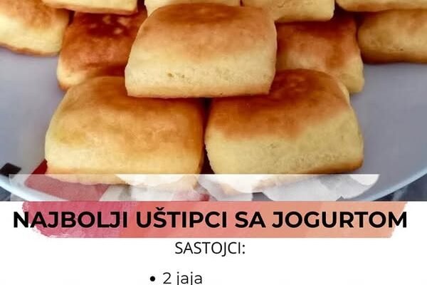 Najbolji uštipci sa jogurtom za 30 minuta – samo zamjesi i peci