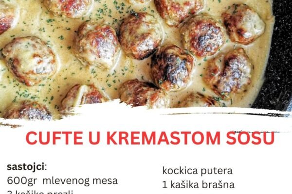 Savršen ručak za cijelu porodicu: Ćuftice u sosu koje svi traže!