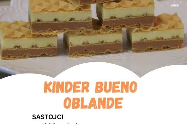 Mekano, slatko, hrskavo – Otkrij magiju Kinder Bueno oblande!