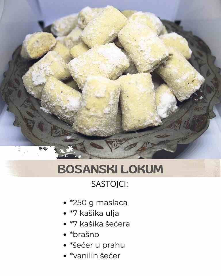 BOSANSKI LOKUM: Kako se pravi keks koji mnoge podseća na neka stara dobra vremena