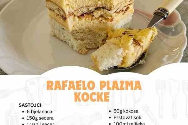 Slatko zadovoljstvo: Raffaelo plazma kocke koje ćete praviti iznova i iznova!