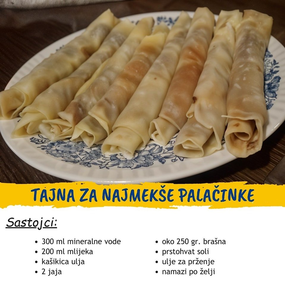 RECEPT DOVEDEN DO SAVRŠENSTVA: Otkrivamo tajnu za najmekše palačinke ikada!