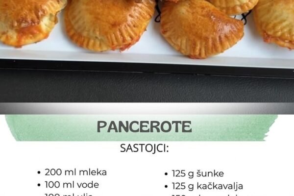 Recept za savršene pancerote: Pufnaste i meke kao duša, oduševiće svakog kome ih napravite, a nema lakše od ovog