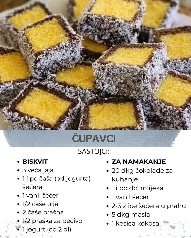 JOGURT ČUPAVCI: Zaista predivni, mekani…, jogurt im daje svježinu i lakoću