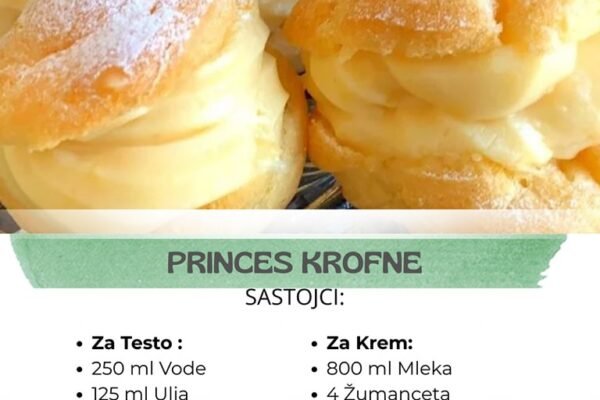 PRINCES KROFNE koje se tope u ustima! Definitivno jedan od najboljih poslastica, kojoj se svi obraduju