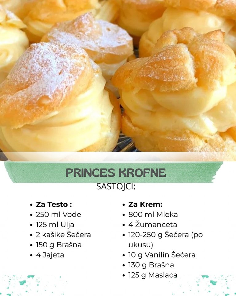 PRINCES KROFNE koje se tope u ustima! Definitivno jedan od najboljih poslastica, kojoj se svi obraduju