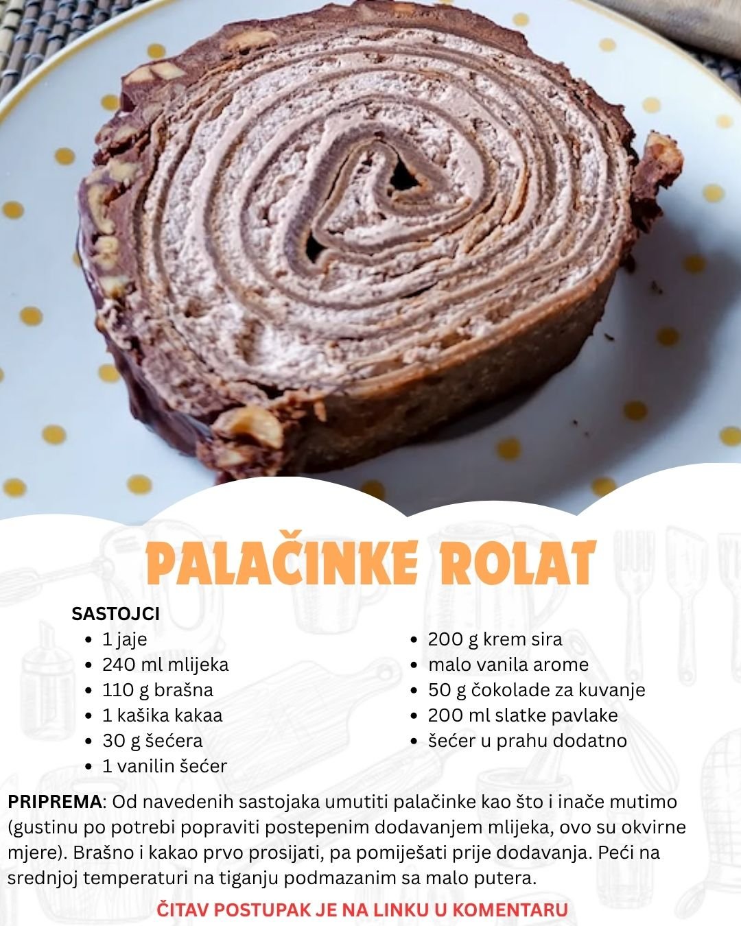 Najlepši rolat od palačinki koji ste ikada probali – I gotov je bez muke!