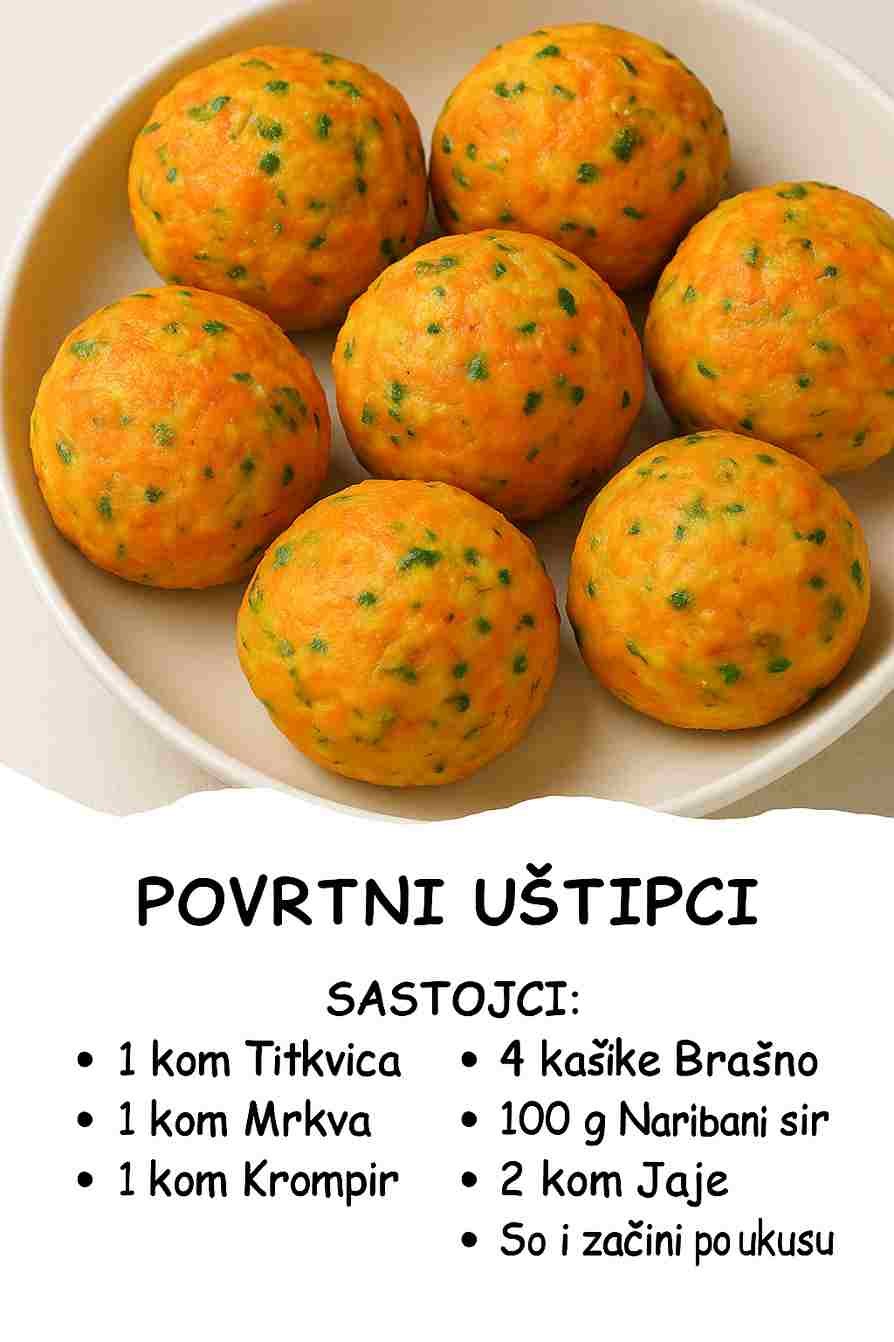 Povrtni uštipci – Najbolji recept za zdrav i brz ručak bez mesa