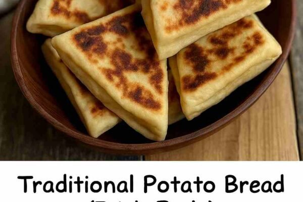 Recept za autentični irski kruh od krumpira (Farls) – hrskavo izvana, mekano iznutra!