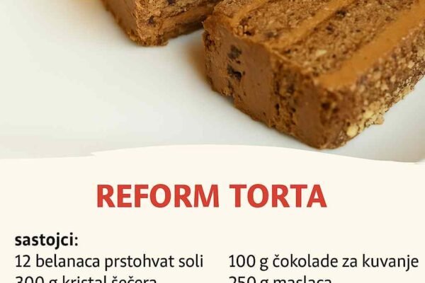 REFORM TORTA: Bez nje nijedno slavlje ne može da prođe, a s razlogom je nazivaju kraljicom torti