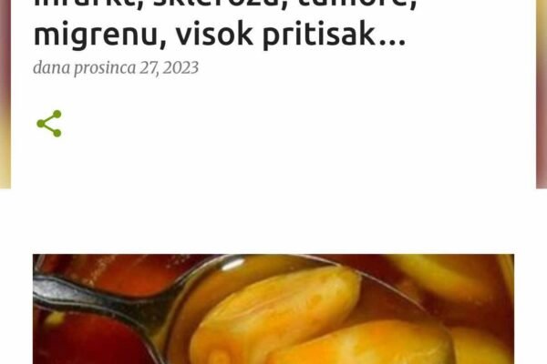 Lijek star 2.500 godina: “Monaške kapi” sprječavaju infarkt, sklerozu, tumore, migrenu, visok pritisak…