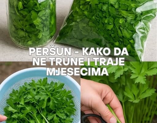 Peršun, tajna kuhara kako da traje mjesecima: više ne trune