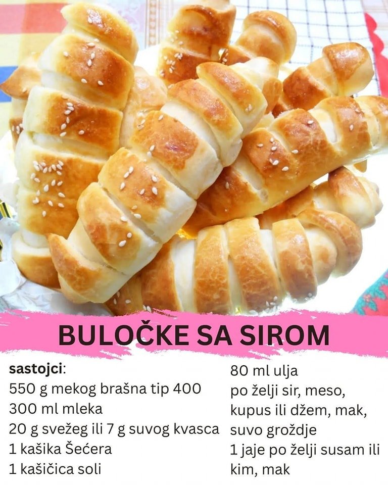 Tople, mekane i neodoljive – Napravite savršene buločke sa sirom!