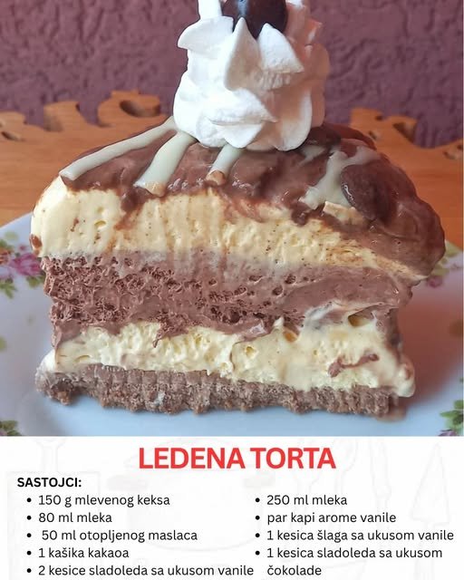 Letnji hit – Ledena torta koja će vas raspametiti!