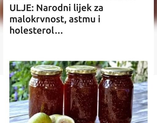 SUVE SMOKVE I MASLINOVO ULJE: Narodni lijek za malokrvnost, astmu i holesterol…