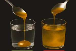 Savjet: Pravi med ima prirodnu gustinu, miris i teksturu koje je teško imitirati — jednom kad naučite prepoznati razliku, lako ćete otkriti koji je med pravi, a koji nije! 🌿🐝