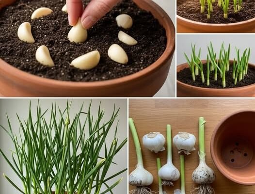 Kako Uzgojiti Bijeli Luk Kod Kuće u Saksijama 🌿🧄