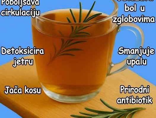 ČAJ 0D RUZMARINA S MED0M: JEDN0STAVAN I LJEK0VIT NAPITAK
