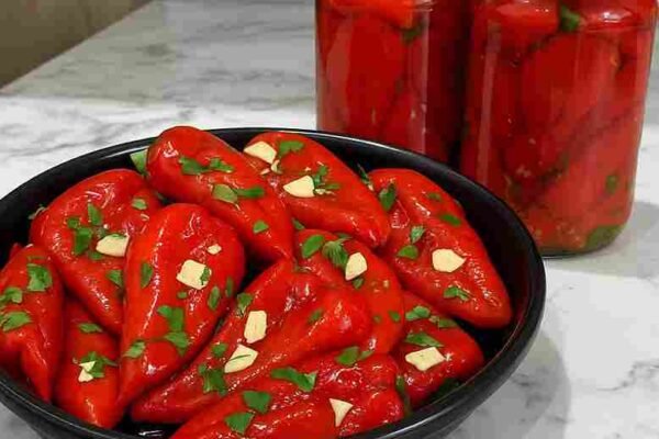 🫑 Turšija od crvenih paprika po receptu bake – bez konzervansa