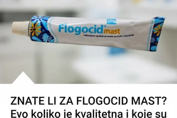 Sastav Flogocid masti je veoma raznovrstan, ali kao što smo već napomenuli sve supstance su prirodne i neškodljive. Od masnih sastojaka krema poseduje; holesterol, bezvodni lanolin (dobijen iz ovčijeg loja), beli vazelin i tečni parafin. Od lekovitih biljnih supstanci prisutni su: etarsko ulje od lavande i eterična ulja poljskog cveća. Od aktivnih supstanci koja su ponajviše odgovorne za lekovita dejstva ove masti su: borna kiselina i prirodni kompleksi enzima. Ova moćna mast deluje lokalno. Na mesto na koje je nanesete. Flugocid deluje tako što njegove aktivne komponente u osnovnom sastavu izazivaju nespecifičnu imunološku reakciju na lokaciji na koju ste je naneli. Takve reakcije uzrokuje pojačavanje imunološke reakcije same ćelije, što je proces koji je zaslužan za pokretanje mehanizma za produkciju odbranbenih supstanci koje se potom suprotstavljaju uzročnicima infekcije. Na taj način se zaustavlja i ublažava dalji razvoj promena na koži i sluzokoži. Gore pomenuti sastav Fugocid masti sadrži aktivne komponente koje efikasno u brzo deluju protiv upala i smiruju i umanjuju sve neprijatne simptome koji se javljaju uz patološke promene na koži i sluzokoži. Zbog toga je ova mast odlična protiv upalnih procesa na koži. Ona takođe podstiče regeneraciju oštećenih tkiva i ubrzava proces zarastanja povređene i oštećene kože i uspešno zaceljuje rane. Kako se koristi Flogocid mast Upotrebljava se u slučaju površinskih, vidljivh rana i bilo kakvih promena poput osipa, povreda ili izraslina. Umiruje svrab, bol, otok, peckanje nastalo usled ujeda insekata, razne iritacije i sve upalne procese na koži. Takođe je dobra u slučaju posekotina i opekotina, jer mast se uspešno koristi za zarastanje rana. Zahvaljujući enzimskom kompleksu koji sadrži njeno delovanje se ispoljava i u dubljim slojevima kože. Ona pospešuje regeneraciju kože i tkiva. Primena Flogocid masti je jednostavna. Potrebno ju je naneti na problematično mesto bez utrljavanja, samo je namažite u malo debljem sloju. Preko ovog sloja možete staviti gazu, vatu ili flaster ukoliko je manja površina u pitanju. Na taj način ćete moći neometano da nastavite svoje radne obaveze. Ako je u pitanju neka duža bolest ili ozbiljnija promena na koži, tretman treba ponavljati više puta. U takvim slučajevima zavoj menjajte nekoliko puta na dan. Pre ponovnog nanošenja masti i stavljanja čistog zavoja problematični deo kože treba dobro očistiti. Na samom kraju taj deo kože ili tkiva dobro isperite fiziološkim rastvorom ili čistom vodom. Preporučena doza Flogocid masti je dva do tri puta dnevno, sve dok se problem ne umiri. Koliko dugo upotrebljavati Flogocid mast? Za Flogocid mast ne postoji određeni vremenski period u kojem se sme koristiti. Druga dobra stvar ove masti jeste i to što je svi ukućani mogu upotrebljavati. Nema ograničenja vezanih za godine starosti. A isto tako, bezbedna je sasvim i kada je u pitanju površina kože na kojoj se može primeniti. Bilo da su manji osipi, veće oderotine, u svim slučajevima je ova mast primenjiva. Nema neželjenih efekata niti možete postati imuni na dejstvo ove masti, ni nakon dužeg korišćenja. Kada je reč o nekim stanjima kože gde oporavak traje duže čak je i poželjno koristiti je duži period. Primenjiva je i na mestima gde koža prelazi u sluzokožu, znači na licu, oko očiju ili usta, uha i slično. Kod osoba koje su završile tretman zračenjem, takođe se sme koristiti bez ikakve opasnosti i kontraindikacija. Kada treba izbegavati Flogocid mast? Ukoliko imate otvorenu ranu na koži, iz koje još izlazi nekakav sekret, gnoj ili krv, u takvim situacijama je nemojte koristiti. U svim drugim slučajevima Flogocid krema je bezbedana. Leči spoljašnje i unutrašnje hemoroide Flogocid mast se pokazala kao veoma dobar izbor za hemoroide. Naročito je efikasna u slučaju spoljašnjih šuljeva, dok još nisu u poodmakloj fazi. Lako se nanosi spolja, ali je važno dobro razmazati. Dakle ima pozitivan učinak ako se primenjuje i na sluzokožu. Međutim, za razliku od mnogih drugih preparata koji znaju izazvati osip ili nekakve nusefekte, kod upotrebe ove masti toga nema. Po nekim mišljenjima, to je najbolja mast za hemoroide i možete je nabaviti bez recepta. Nema zabeleženih kontraindikacija nakon njenog korišćenja. Dakle slobodno pokušajte, možda Vam upravo ova krema prekrati muke usled nimalo prijatnih tegoba. Deluje protiv ekcema i ranica na koži Flogocid mast, za ekcem, se pokazala kao pravi melem. Nema ograničenja koliko se dugo sme mazati, pa zavisno od situacije koristite dok se koža ne umiri. Ali svakako je važno znati da se ne možete “predozirati” sa njom. Dobra je i za čireve na koži, kada se oni mažu ovom masti ubrzano pucaju i prolaze. Takođe se primenjuje u slučaju oderotina, opekotina ili smrzavanja, za otečene limfne čvorove, razne alergijske osipe. Pomaže kod vlažnih ekcema koji su se inficirali. Flogocid mast je odlična i za rane koje teže zarastaju. Tako se povrede nastale usled dugog ležanja kod slabo pokretnih osoba mogu tretirati ovom masti. Takođe, ako se koriste pomagala duži period, pokazala se kao najbolja mast za dekubitus. Pruža pomoć i za neke ginekološke probleme Nanesite Flogocid na tampon i koristite protiv kondiloma i sitnih ranica. Upotrebite je čak i kod upornih vaginalnih infekcija. Slobodno je upotrebite spolja (u genitalnoj regiji) i kod bakterijskih upala. Dokazano daje pozitivne rezultate. Nanosi se lokalno dva puta dnevno. Naravno, najbolje se pre upotrebe posavetujte i konsultujte se sa vašim ginekologom. Flogocid za gljivice pored vaginalnih infekcija, leči i atletsko stopalo. Suzbija razne vrste gljivica, ali naročito je dobra krema za kandidu na stopalima. Ako je redovno mažete, infekcija će se sasvim lepo povući. Za relativno kratak period se može rešiti takav problem pomoću ove masti. Opet napominjemo, nije za svakog jednako dobra, što je pravilo i za svaki drugi lek. Upotreba za decu i trudnice Flogocid mast za bebe može Vam poslužiti recimo u slučaju ojeda i raznih osipa nastalih zbog pelena. Pomaže kod bilo kakve iritacije kože koje su česte, pogotovo tokom leta. Neki roditelji su rešili ekcem kod svojih mališana upravo ovom masti. Čak je dečiji lekari ispisuju za decu kod problema sa urastanjem nokta. Ako planirate koristiti Flogocid mast u trudnoći najsigurnije je da se pre toga konsultujete sa svojim ginekologom. Neke žene su je koristile za mazanje otečenih nogu tokom trudnoće. Pokazala se izvrsnim kod zarastanja rana nakon porođaja. Blagotvorna mast ubrzava proces zarastanja posle šivenja, nakon porođaja. Ujedno smiruje povređenu i iziritiranu kožu i sluzokožu. Potrebno je najpre jodom isprati ranu, ondosno šav, pa kada se osuši mazati Flogocidom. Upotreba kod bubuljica Flogocid mast za bubuljice može pomoći da se one smire i povuku, ako ne u potpunosti ali većim delom sigurno. Neki korisnici su upotrebljavali ovu mast protiv bubuljica na leđima i dobili zadovoljavajuće rezultate. Nakon nekoliko mazanja bubuljice su se isušile, a crvenilo se smanjilo. Vremenom su u potpunosti isčezle. Flogocid mast se pokazala kao vrlo efikasno sredstvo za akne. Naročito za one neprijatne– potkožne, jer ubrzava njihovo izbijanje na površinu i oporavak kože. Zbog brzog regenerišućeg efekta brzo sanira i tako nastale ranice. Čak su neki uspeli da uz pomoć ove masti ublaže ožiljke od akni i smanje mitesere. Ipak uzmite sve sa rezervom, jer naravno sve je to individualno, zavisi od osobe, tipa kože, načina ishrane i raznih drugih faktora. U svakom slučaju, vredi isprobati kremu jer nije štetna niti preterano skupa. Čak ju je moguće koristiti je kod ranica i upala sluzokože usne duplje, odnosno u slučaju fistula. Po istom tom principu funkcioniše i Flogocid kod problema uraslih dlaka. Suština je da za kratko vreme izbacuje na površinu upaljenji sadržaj. Ona predstavlja efikasnu pomoć u takvim neprijatnim situacijama. Ukoliko imate potrebu za Flogocidom, možete je potražiti u bilo kojoj apoteci. Postoje pakovanja od 50g i 20g. Tubu Flogocid masti od 50g naćićete za 350 – 400 rsd. A manja tuba košta oko 200 rsd. Pre upotrebe konsultujte se sa lekarom ili farmaceutom. Nabavite i vi svoju flogocid mast.